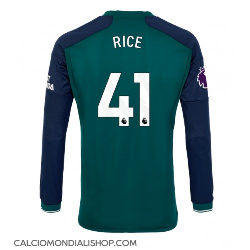 Maglie da calcio Arsenal Declan Rice #41 Terza Maglia 2023-24 Manica Lunga